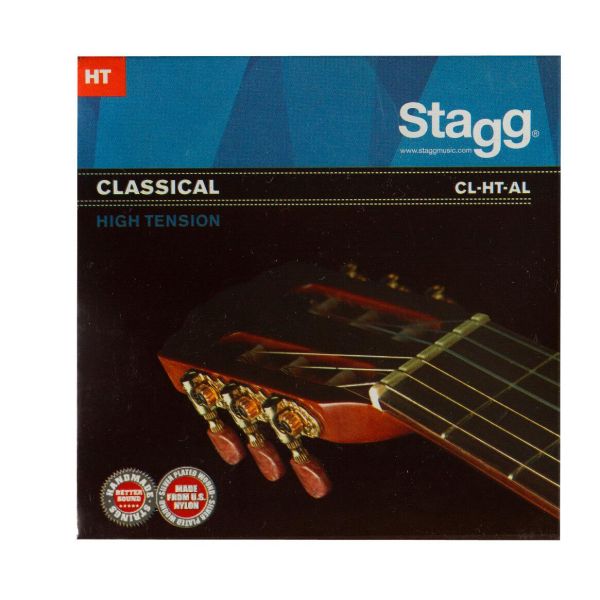 Jeu de cordes nylon/ filée argent pour guitare classique