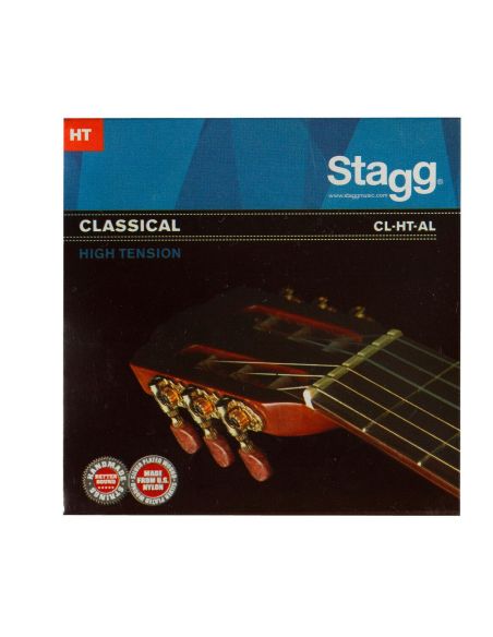 Jeu de cordes nylon/ filée argent pour guitare classique