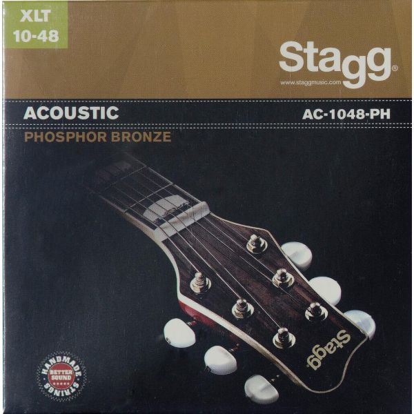 Jeu de cordes phosphor-bronze pour guitare acoustique