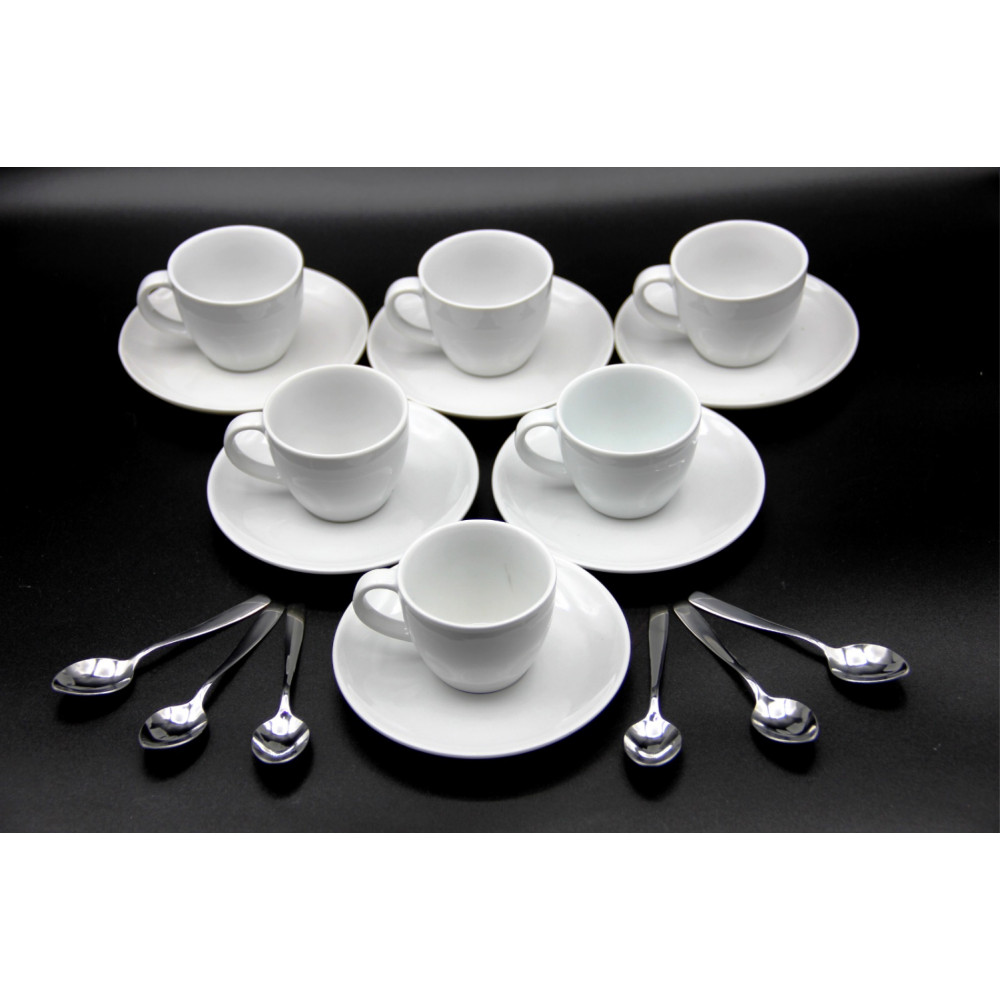 طقم القهوة Semplice لـ 6 أشخاص - 12...