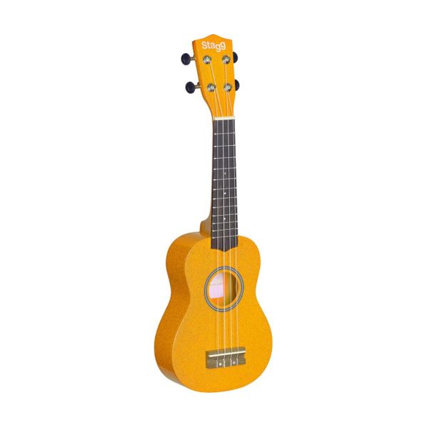 Ukulele soprano avec housse en nylon noir
