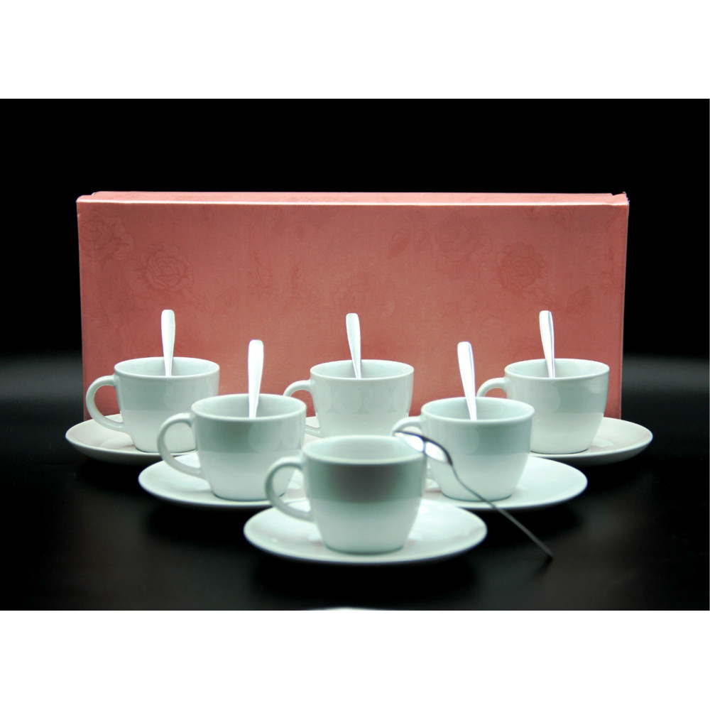 طقم القهوة Semplice لـ 6 أشخاص - 12...