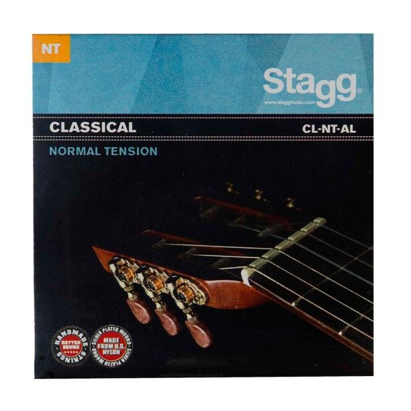 Jeu de cordes nylon/ filée argent pour guitare classique