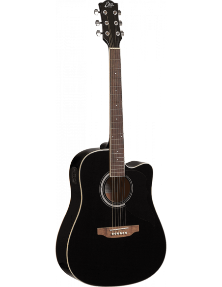Guitare Electro -acoustique  Eko Ranger EQ- Black
