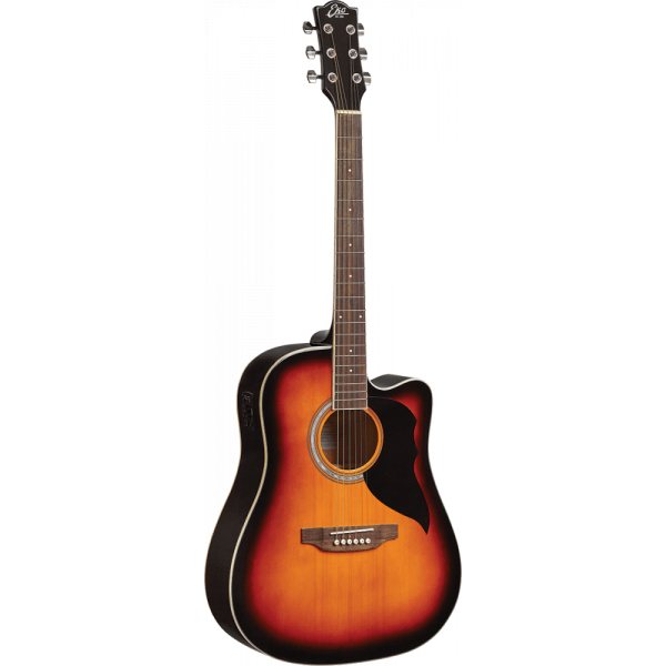 Guitare électro-acoustique Ranger 6 EQ- Brown