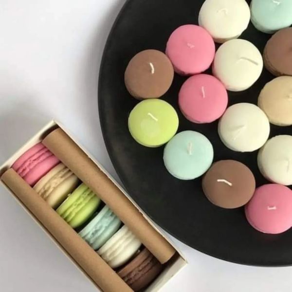 Bougie parfumée Macaron