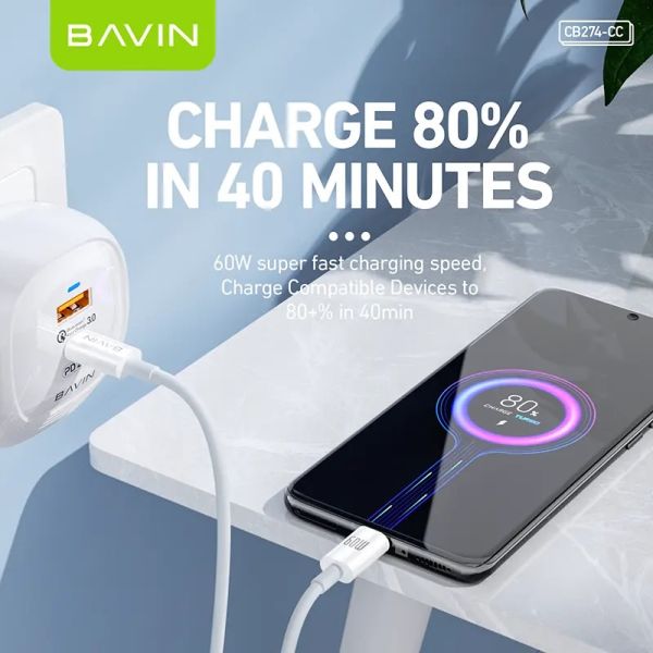 BAVIN CB274 Câble de données Chargeur...