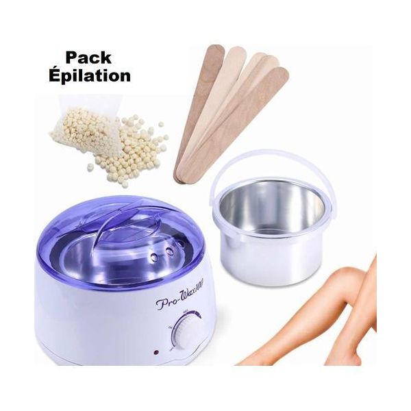Pack Épilation Professionnel 3en1 -...