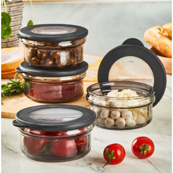 صندوق تخزين بيرل أسود - 415 مل 2