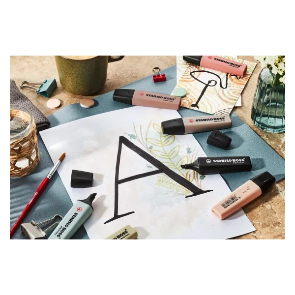 Pochette de 4 marqueurs fluo nature...