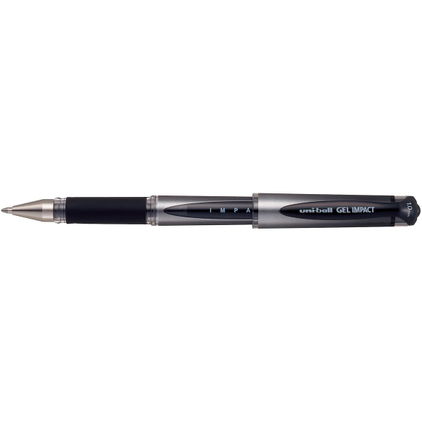 Stylo UNI BALL GEL IMPACT 1.0 MM BLEU