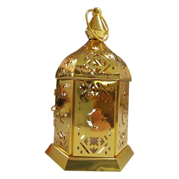 فانوس مذهب نجمة و هلال 