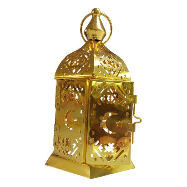 فانوس مذهب نجمة و هلال 