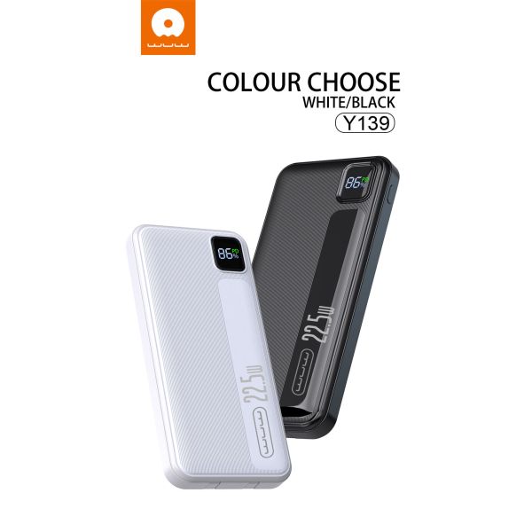Power Bank Y139 10.000mAh Afficheur...