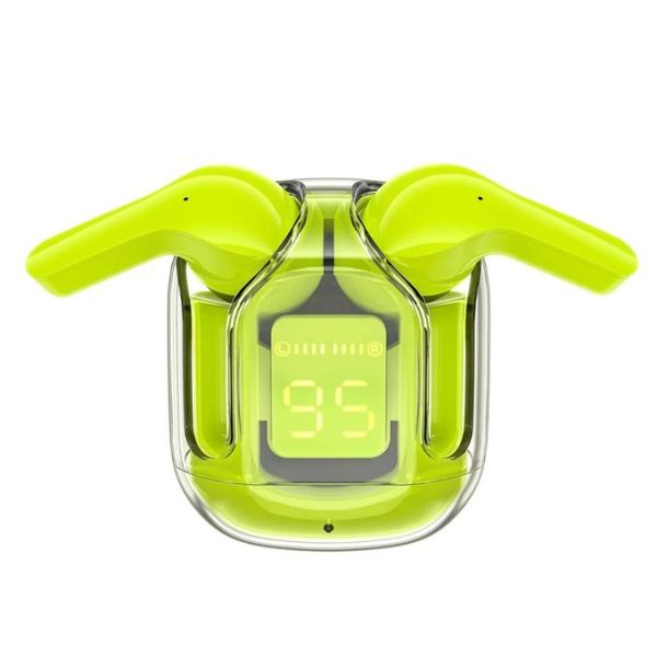 Écouteurs Bluetooth 5.3 Transparent...