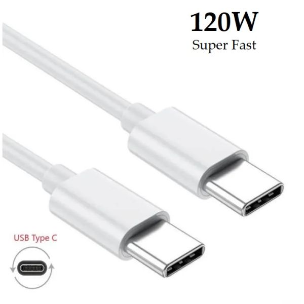 Cable Premium Super Fast 120W Type-C...