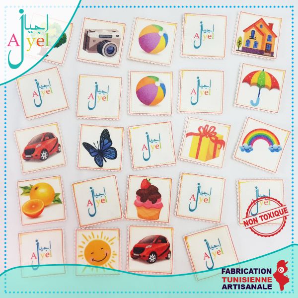 Jeux de Memoire: Jeu de Cartes en Feutrine pour le... 2