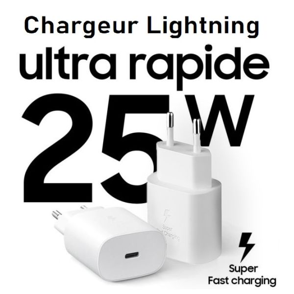 Tête Chargeur Pour Lightning Type-C...