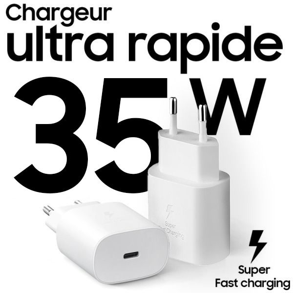Tête Chargeur Ultra Rapide  Type-C...