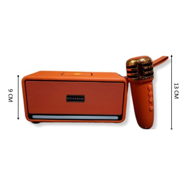 BOOMS BASS Speaker en Simili Cuir...