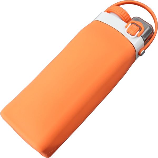 Gourde pliable - Gourde avec paille...