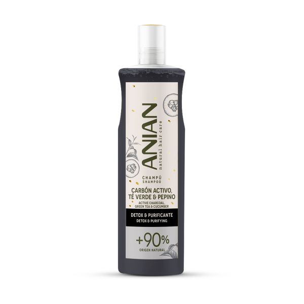ANIAN Act Charcoal Gr Tea Shampoo 400ml