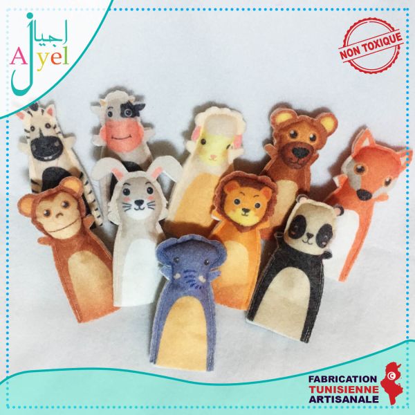 Animal Puppets: Educational Toy and...
