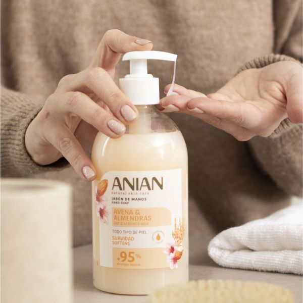 ANIAN Savon pour les mains à l'avoine...