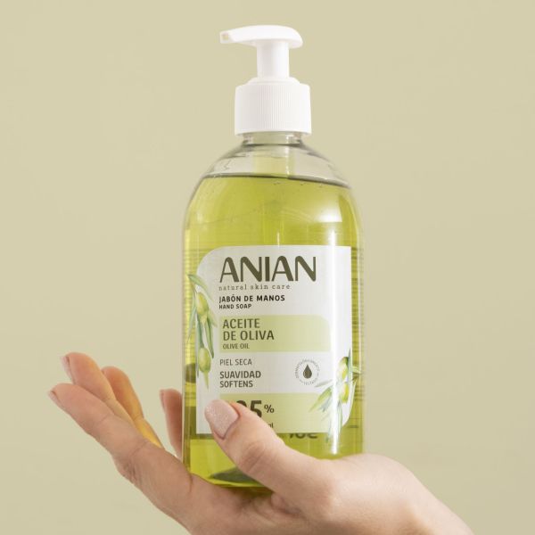 ANIAN Gel lavant Mains huile d'olive 500 ml 2