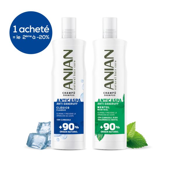 Pack Shampoing Anti pelliculaire