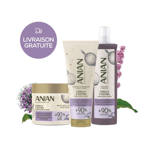 ANIAN Pack Oignon & Biotine