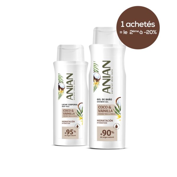 ANIAN Pack Vanille & Noix de Coco
