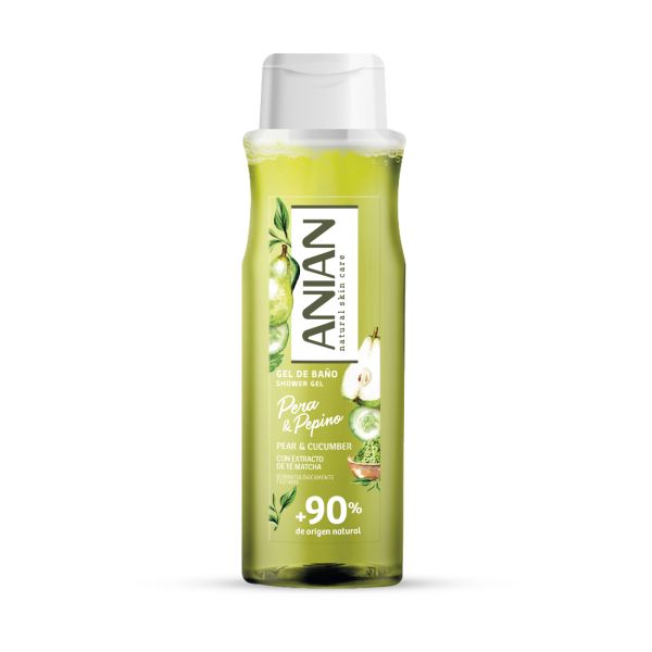 ANIAN Gel Douche Poire-Concombre 750 ml