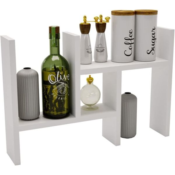 Bibliothèque de bureau /Cuisine en bois réglable pour...