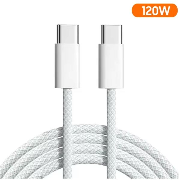 Cable Premium Tressé Super Fast 120W...