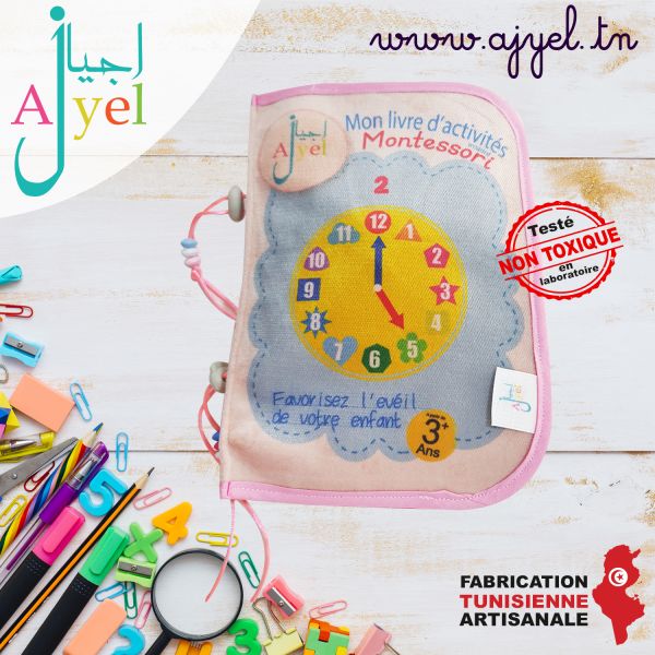 Quiet Book 2: Livre en tissu avec de nombreuses activités...