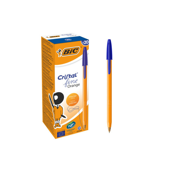 BIC Orange Stylos-Bille Pointe Fine...