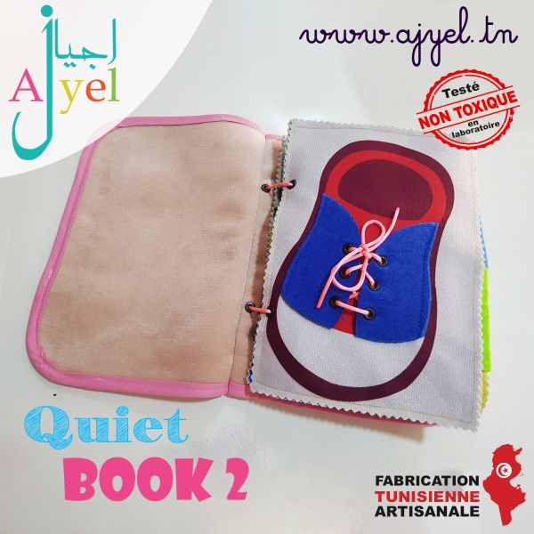Quiet Book 2: Livre en tissu avec de nombreuses activités... 2