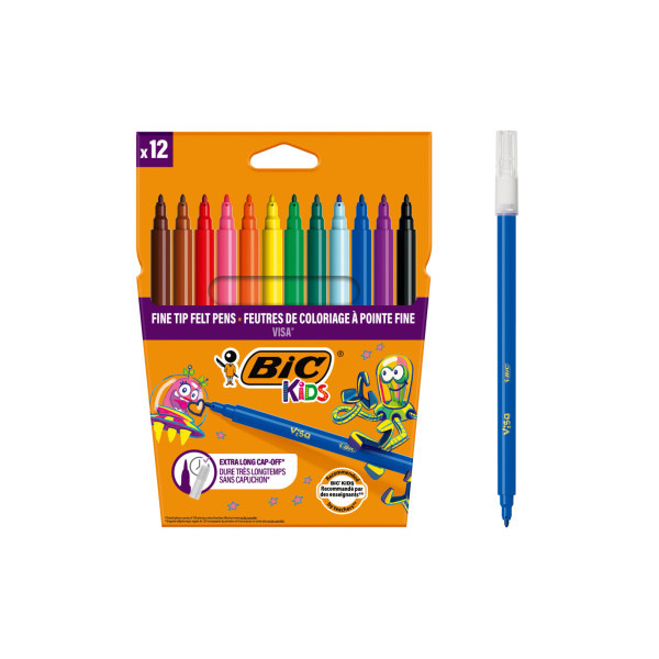 BIC Kids Visa Feutres de Coloriage à...