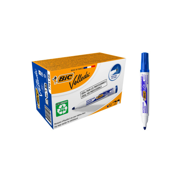 BIC Velleda Marqueurs pour Tableau Blanc Effaçables à Sec... 2
