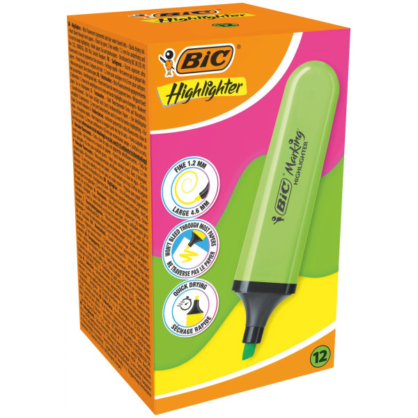 BIC Marking Flat Surligneurs avec...