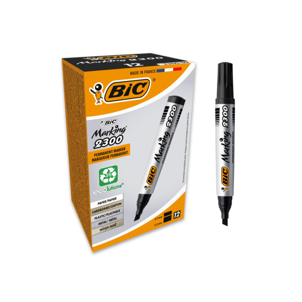 BIC Marqueurs Permanents à Pointe...