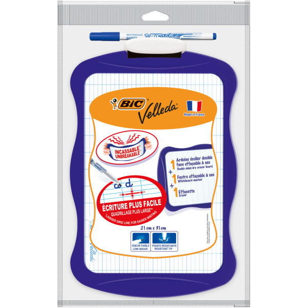 BIC Velleda Ardoise Effaçable à Sec...