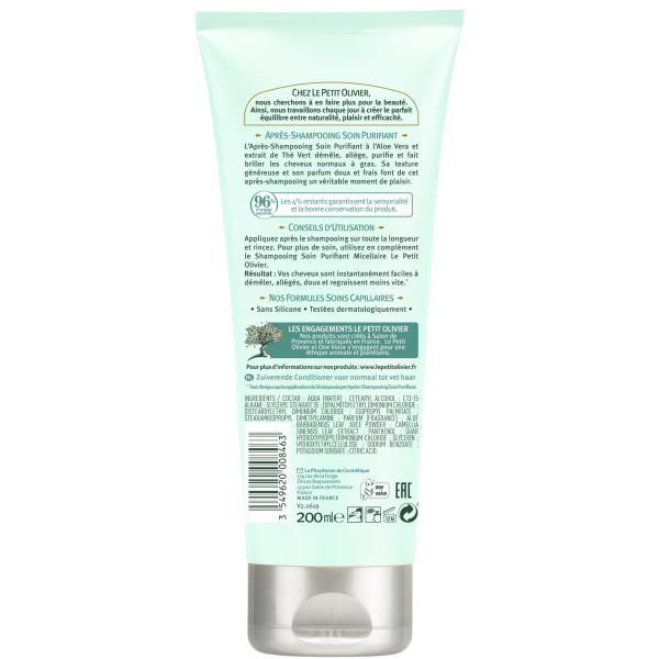 Après-shampooing - Aloe vera & Thé...