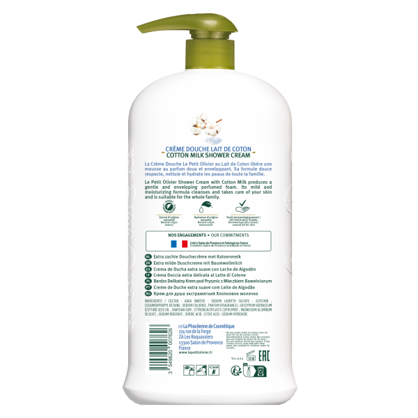 Crème Douche Extra Douce Lait de...