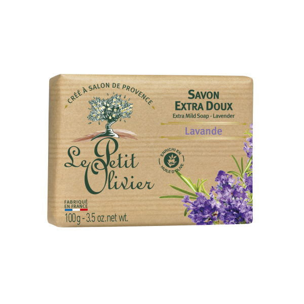 Savon extra doux Lavande 100g