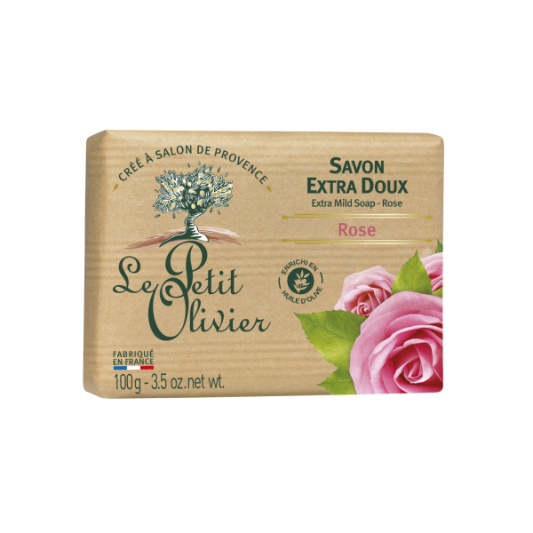 Savon extra doux Rose 100g