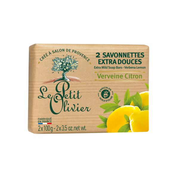 2 Savonnettes Extra Douces Verveine...