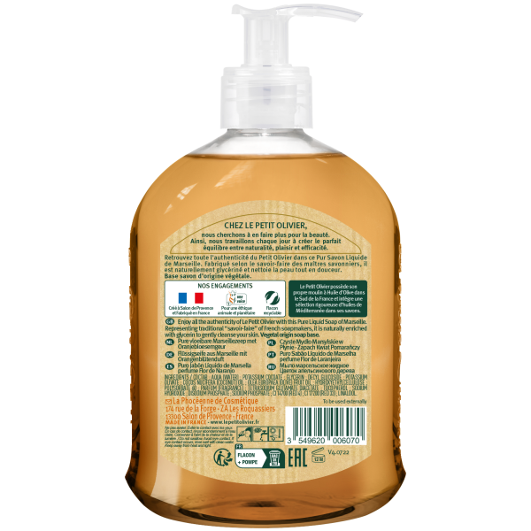 Pur Savon Liquide de Marseille Parfum...