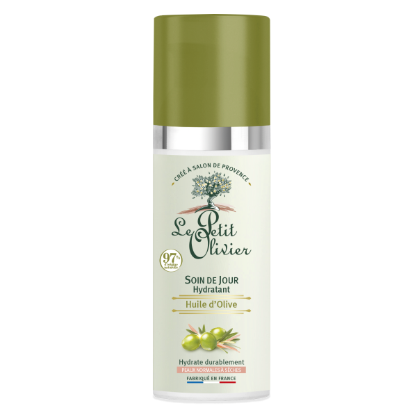 Soin de Jour Hydratant - Huile d''Olive - 50ml
